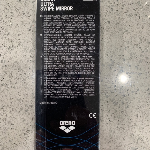 🎈SOLD🎈Arena Cobra Ultra Swipe Mirror Goggles - Picture 4 of 9